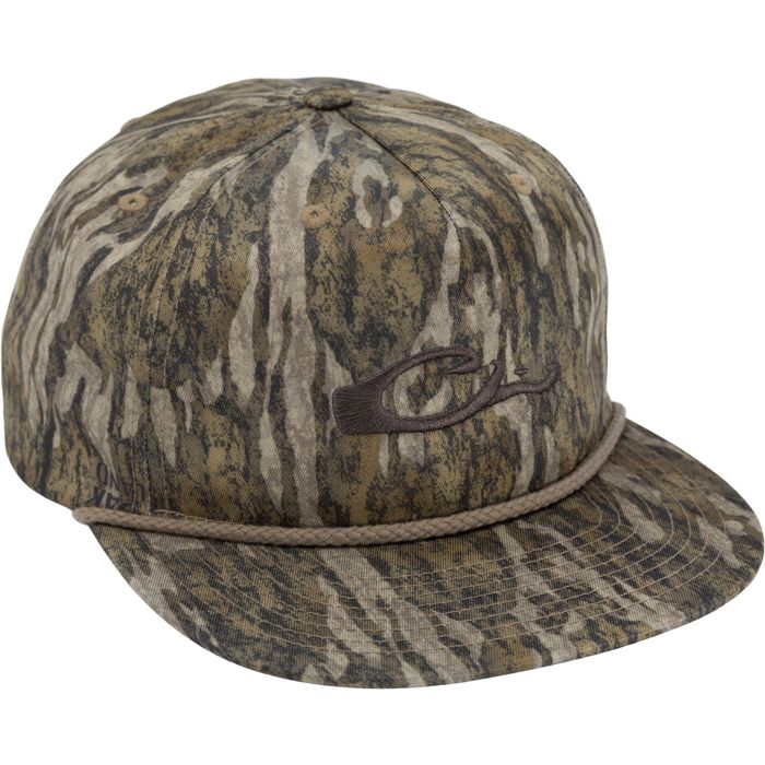 Охотничий камуфляж Drake X Richardson 256XE Flatbill Cap - Mossy Oak Bottomland / One Size