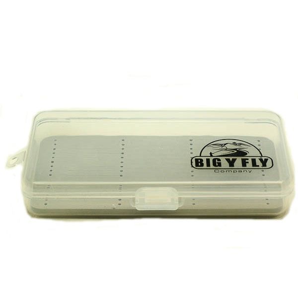 Мушки Big Y Fly Co. Clear Poly Fly Box w/ Streamer Foam