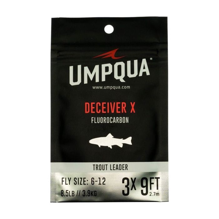 Поводковый материал Umpqua Deceiver X Fluorocarbon Leader - 9'