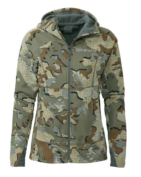 Рыболовная рубашка KUIU Women’s Peloton 240 Full Zip Hoodie | Valo