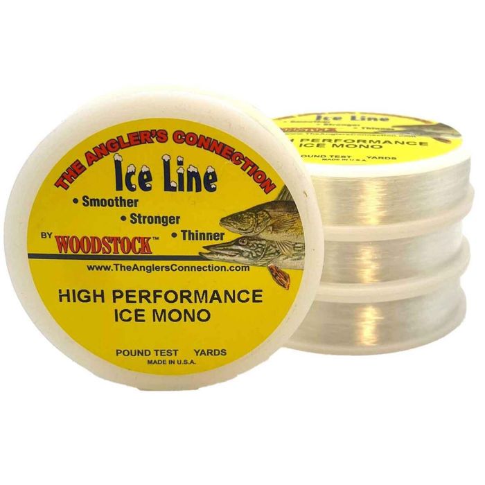 Монофильная леска Woodstock Line Co High Performance Ice Mono Ice Fishing Line