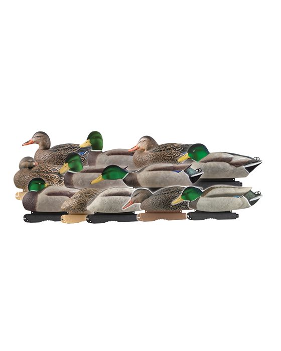 Чучело GHG Pro-Grade Mallard Flocked Head Decoys