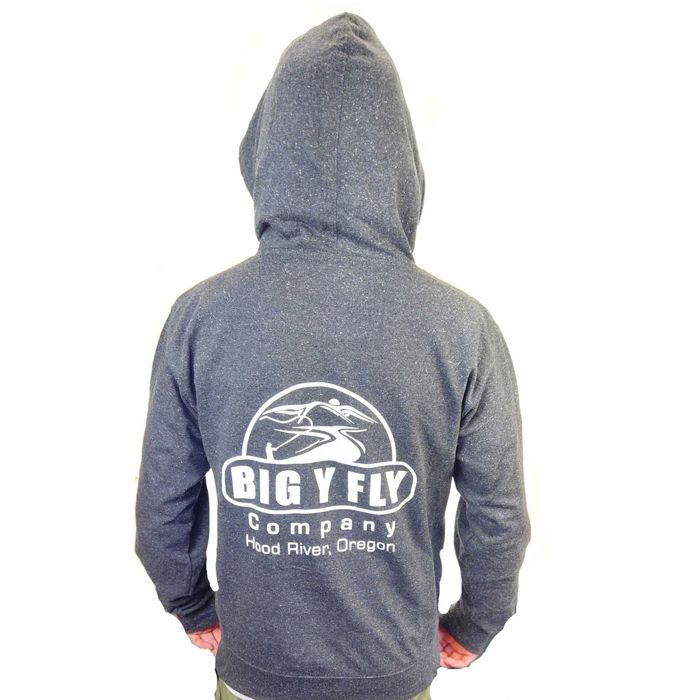 Рыболовная рубашка Big Y Fly Co. Big Y Fly Company Full Zip Hoodie
