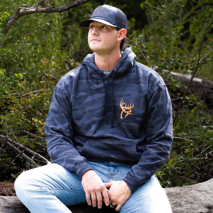 Охотничий камуфляж Buck Commander Icon Black Camo Hoodie