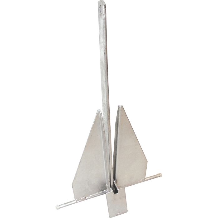 Якорь Overton's #22 Fluke-Style Galvanized Boat Anchor, 25 lbs.