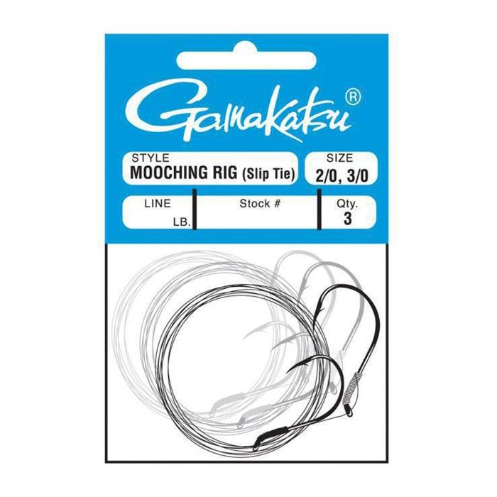 Готовая оснастка Gamakatsu Mooching Rig Slip - 40lb, 4/0-5/0, 3pk