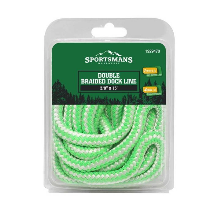 Швартовный трос Sportsman's Warehouse Double Braid Dock Line