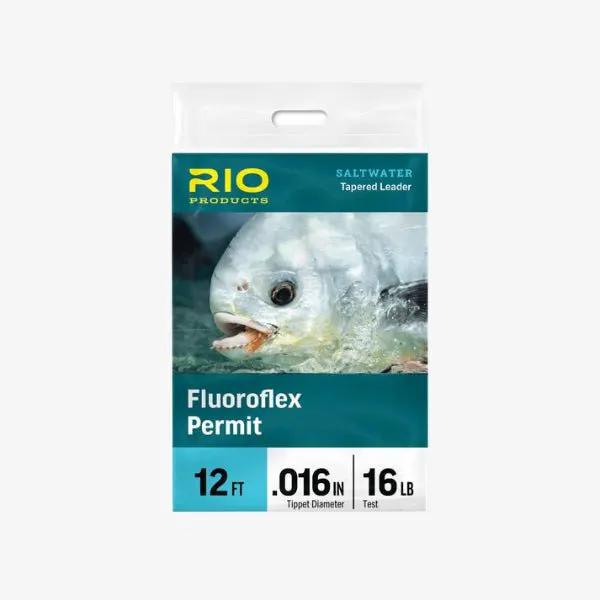 Поводковый материал Rio Fluoroflex 12' Permit Leader - 12lb