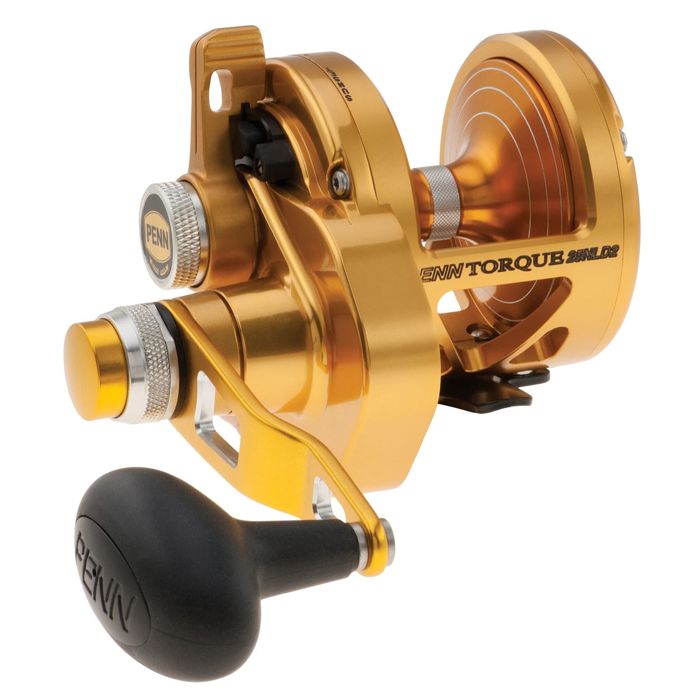 Морская мультипликаторная катушка PENN Torque Lever Drag 2-Speed Conventional Reel