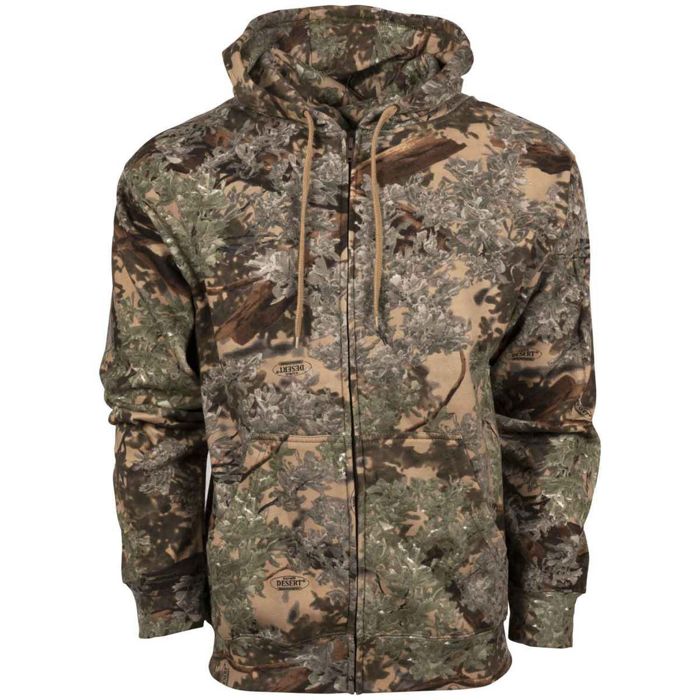 Охотничий камуфляж Kings Camo Men's Desert Shadow Classic Full Zip Hunting Jacket