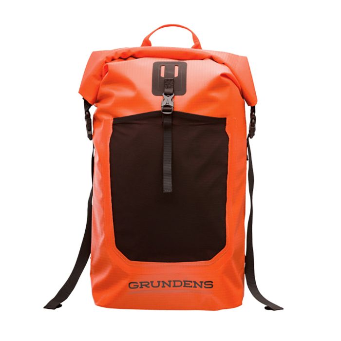 Рыболовная сумка Grundens Bootlegger Roll Top Backpack - Red Orange