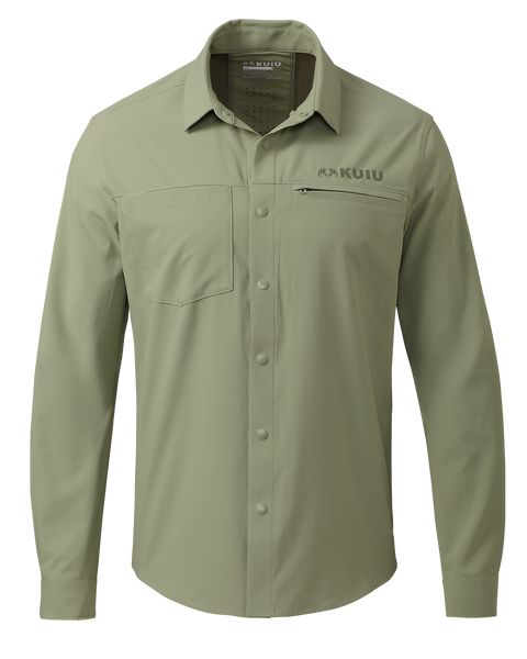 Рыболовная рубашка KUIU Mesa Vented LS Snap Shirt | Buckbrush