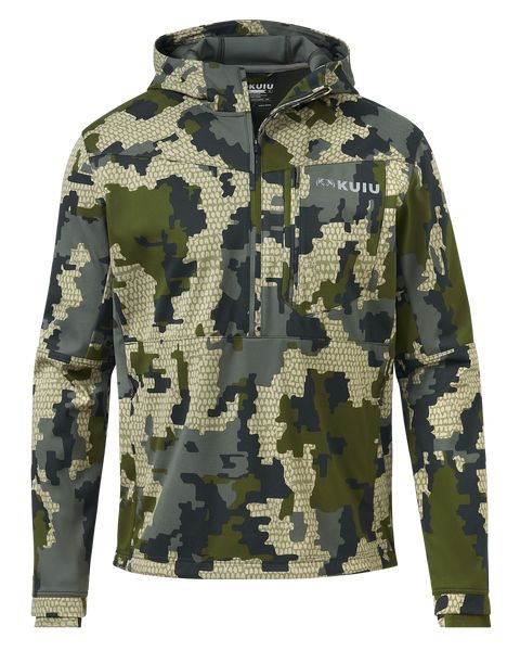 Рыболовная рубашка KUIU Drawpoint Hoodie | Verde