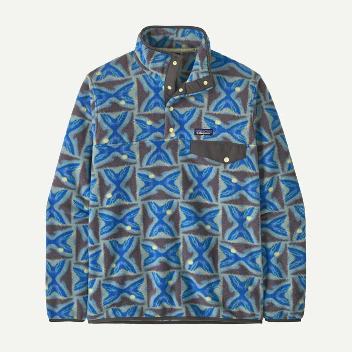 Рыболовная рубашка Patagonia Lightweight Synchilla Snap-T Fleece Pullover ~ Deep Freeze: F