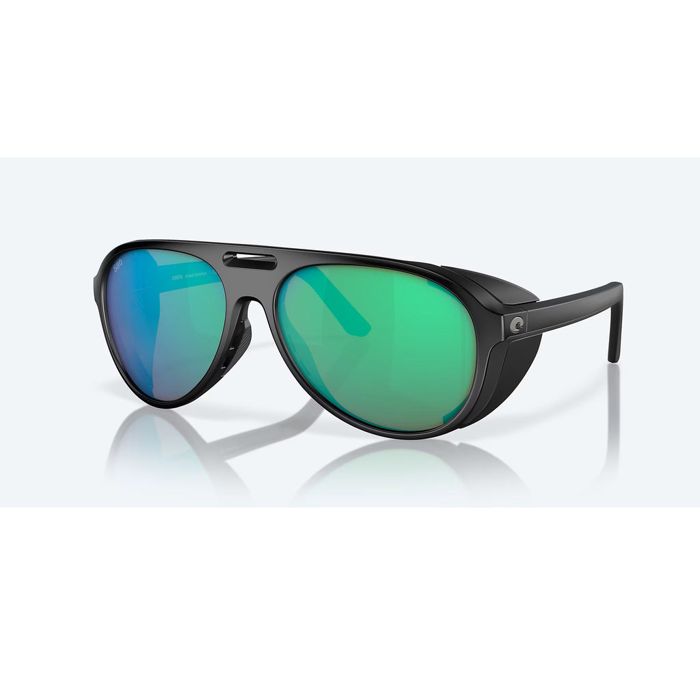 Поляризационные очки COSTA Grand Catalina Matte Black/Green Mirror Polarized Glass (580G)