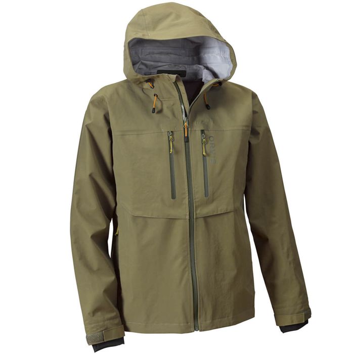 Непромокаемая одежда Orvis Men's Clearwater Wading Waterproof Fishing Jacket - Moss - M