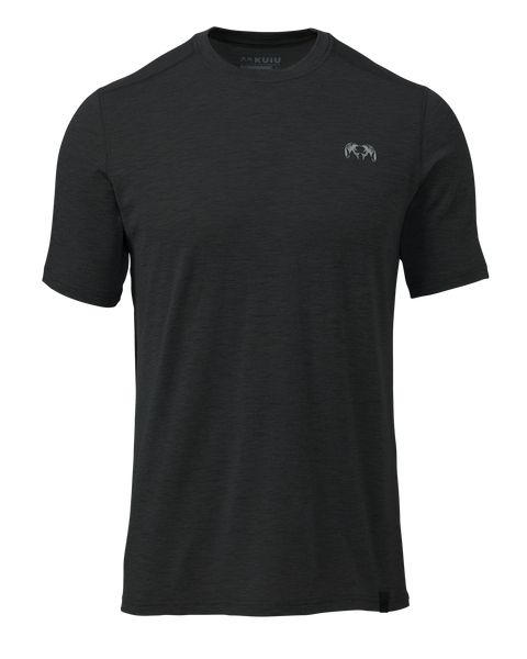 Термобельё KUIU ULTRA Merino 120 LT SS Crew-T | Black