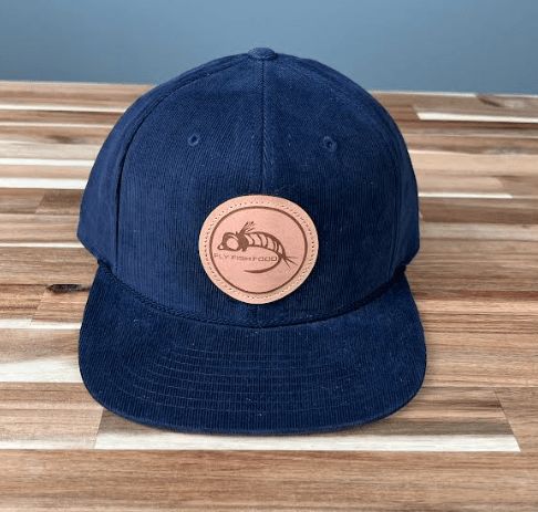 Головной убор Captuer Fly Fish Food Logo Hat Corduroy - Navy