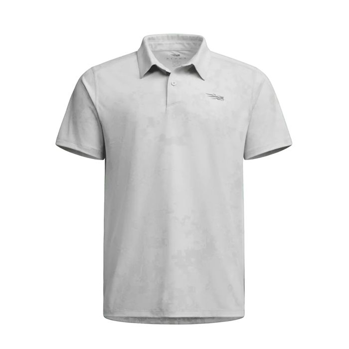 Рыболовная рубашка Sitka Tech Polo ~ Vapor Grey Camo