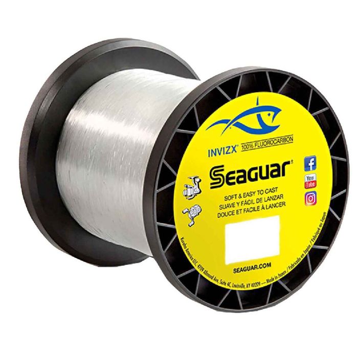 Флюорокарбоновая леска Seaguar INVIZX Fluorocarbon Fishing Line - 4lb, Clear, 200yds