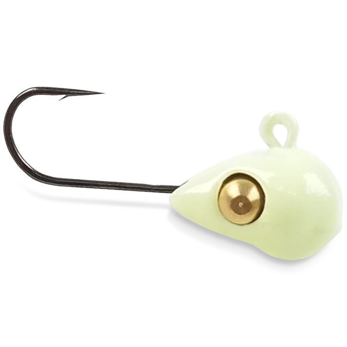 Зимняя приманка Acme Tackle Company Acme Tungsten Sling Blade Ice Fishing Jig - Glow, 3/32