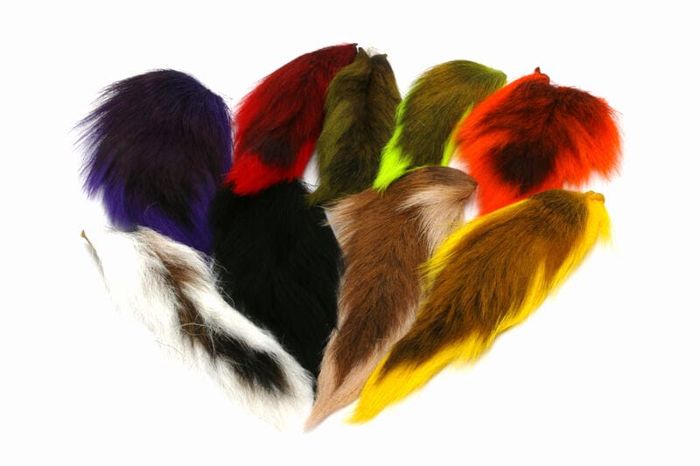 Материал для вязания мушек Hareline Petite Bucktail