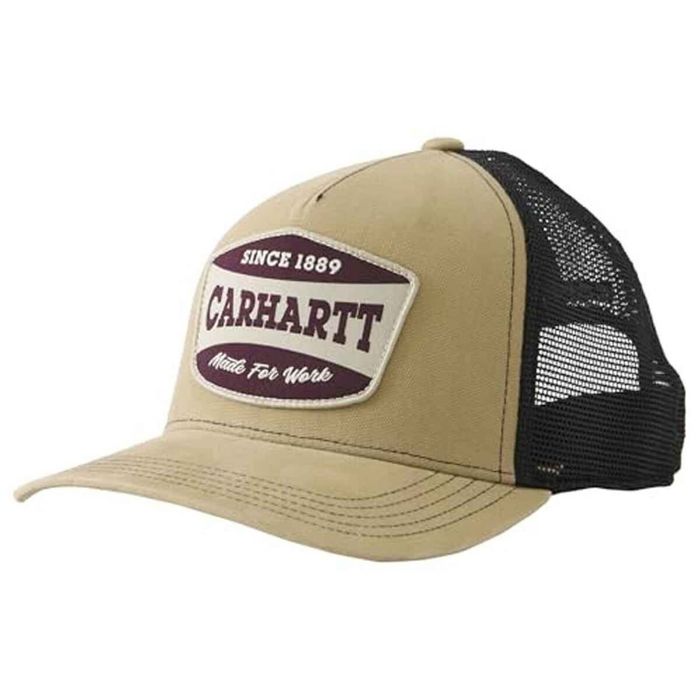 Головной убор Carhartt Canvas Mesh-Back Patch Adjustable Hat