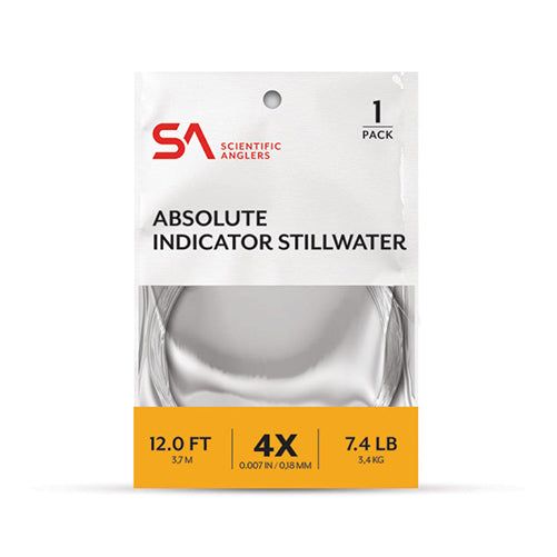 Поводковый материал Scientific Anglers Absolute Indicator Leader 12'
