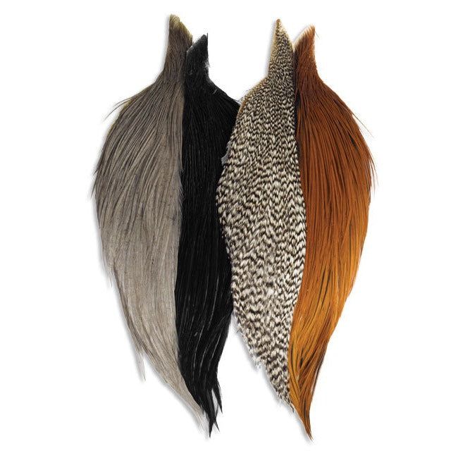 Материал для вязания мушек J. Stockard Fly Fishing Introductory Hackle Pack