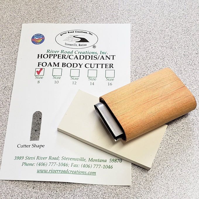 Материал для вязания мушек Hareline Foam Body Cutter - Hopper/Caddis/Ant