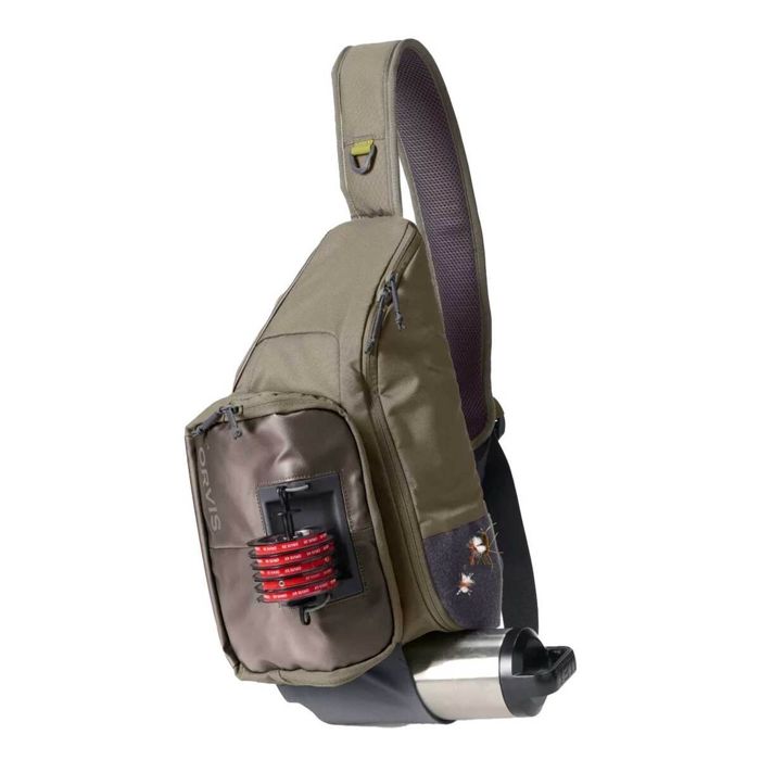 Рыболовная сумка Orvis Angler Fly-Fishing Tackle Sling Pack - Dusty Olive, 11L Capacity