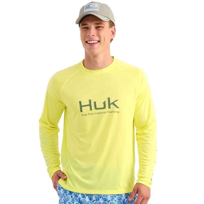 Рыболовная рубашка Huk Men's Vented Pursuit Long Sleeve Fishing Shirt