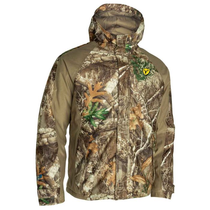 Охотничий камуфляж ScentBlocker Men's Shield Series Drencher Hunting Jacket - Realtree Edg
