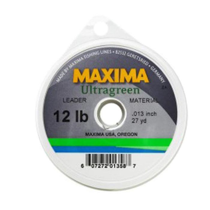 Поводковая леска Maxima Ultragreen Leader Wheel 12 lb