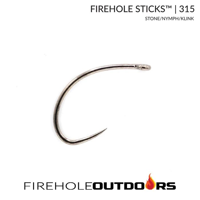 Крючки Firehole Sticks 315 Barbless Klink / Nymph Hook