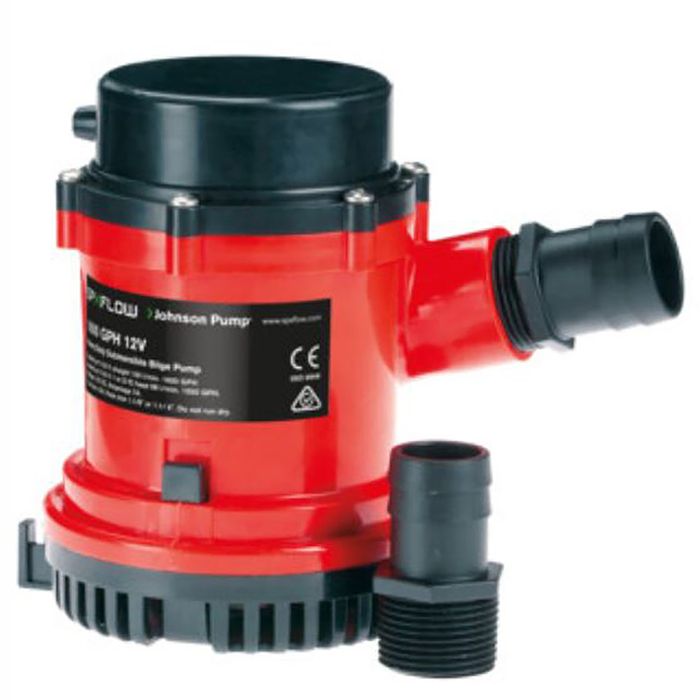 Лодочная электрика Johnson Pump Bilge Pump, Submersible; 1600 Gallon Per Hour