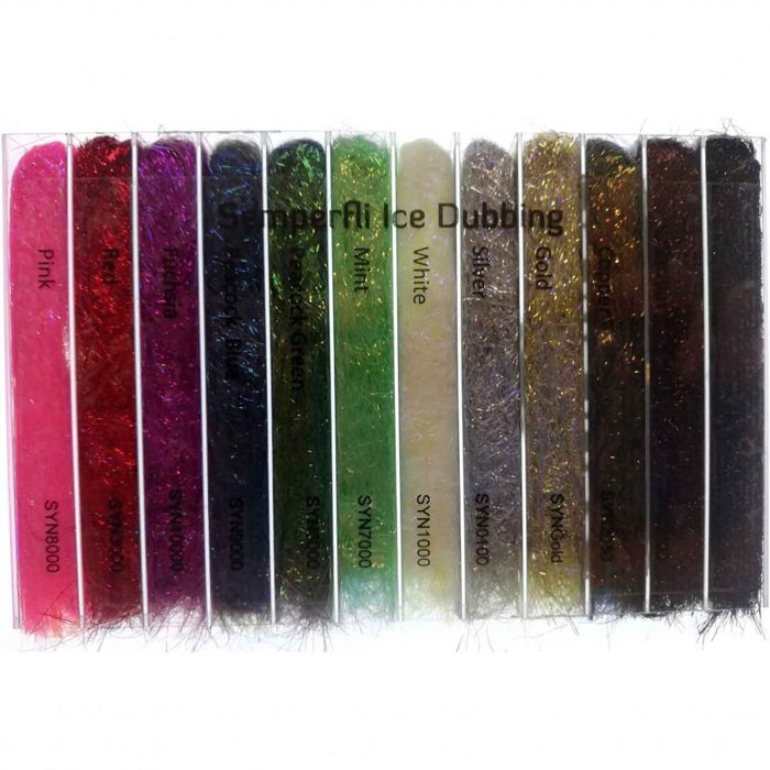Материал для вязания мушек Semperfli Ice Dubbing Dispenser Fly Tying Synthetics - Assorted