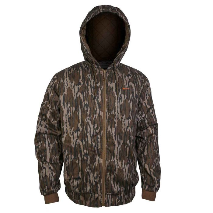 Охотничий камуфляж Rustic Ridge Men's Mossy Oak Bottomland Cotton Twill Hunting Jacket