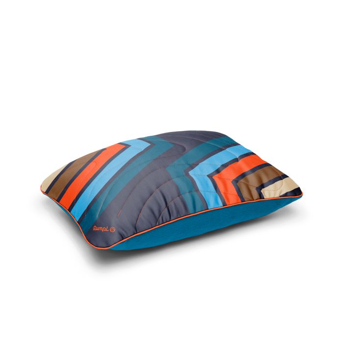 Спальник или коврик The Camp Pillow - Midnight Retro Stripes - Medium