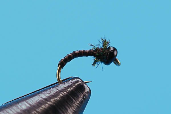 Мушки Big Y Fly Co. Peacock Emerging Nymph - Beadhead
