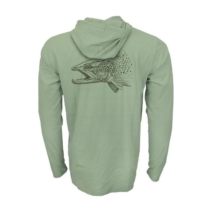 Рыболовная рубашка Rep Your Water FFF Logo - RepYourWater Predator Flolite Performance Hoo