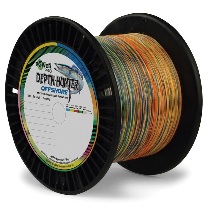 Плетёный шнур PowerPro Depth-Hunter Braided Fishing Line (3000 yd Spools)