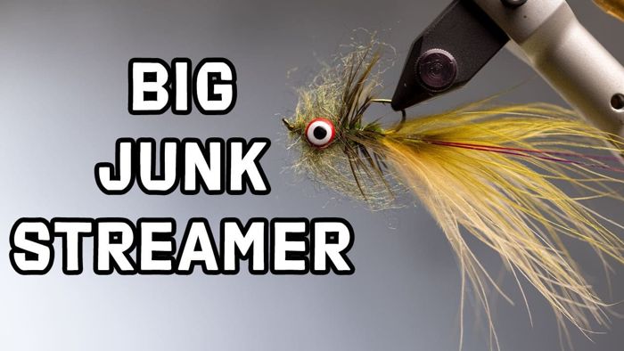 Набор для вязания мушек Trident Big Junk Streamer Fly Tying Video Material Kits