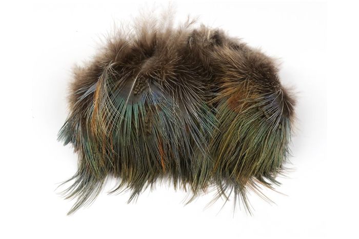 Материал для вязания мушек Hareline Strung Ringneck Rump Feathers
