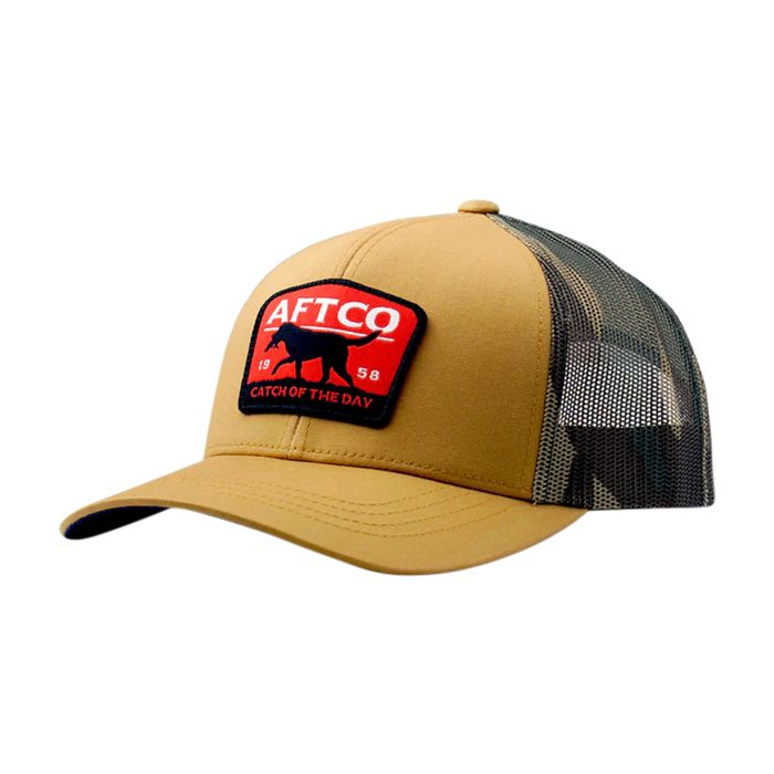 Головной убор AFTCO Fetch Trucker Hat - Dark Sand