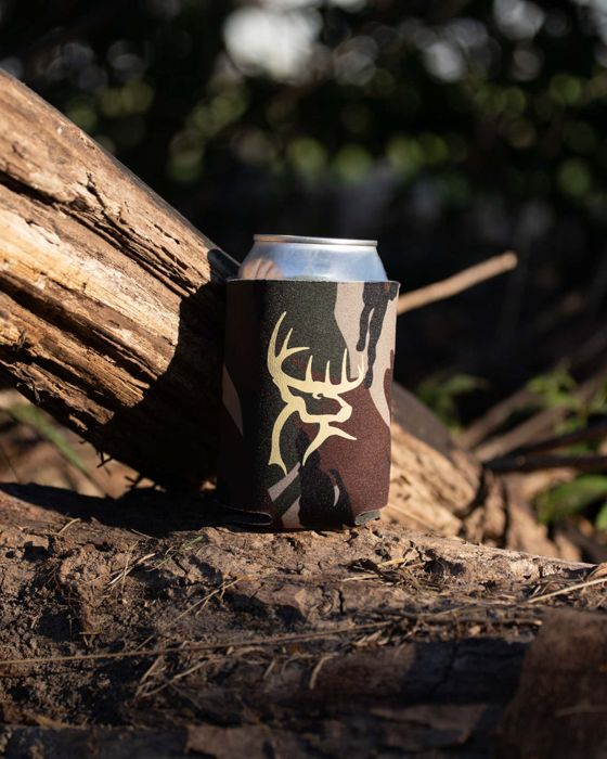 Термобокс Buck Commander Retro Camo Neoprene Can Cooler