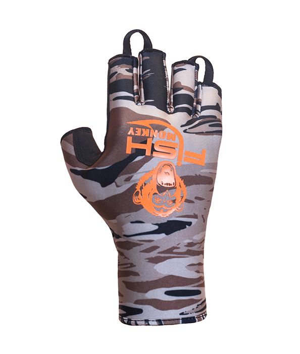 Перчатки Fish Monkey FM29 BackCountry II Insulated Half Finger Guide Glove