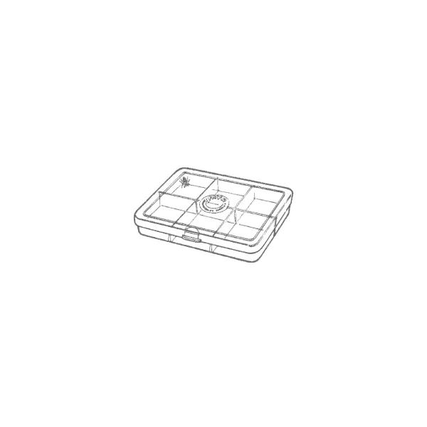 Коробка для мушек Myran M1060 6-Compartment Fly Box