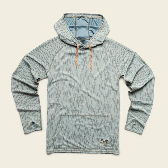 Рыболовная рубашка Howler Brothers Howler Bros - Loggerhead Hoodie - Deluge Camo: Light Gr
