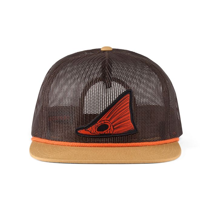 Головной убор Grundens Tailing Red Mesh Trucker